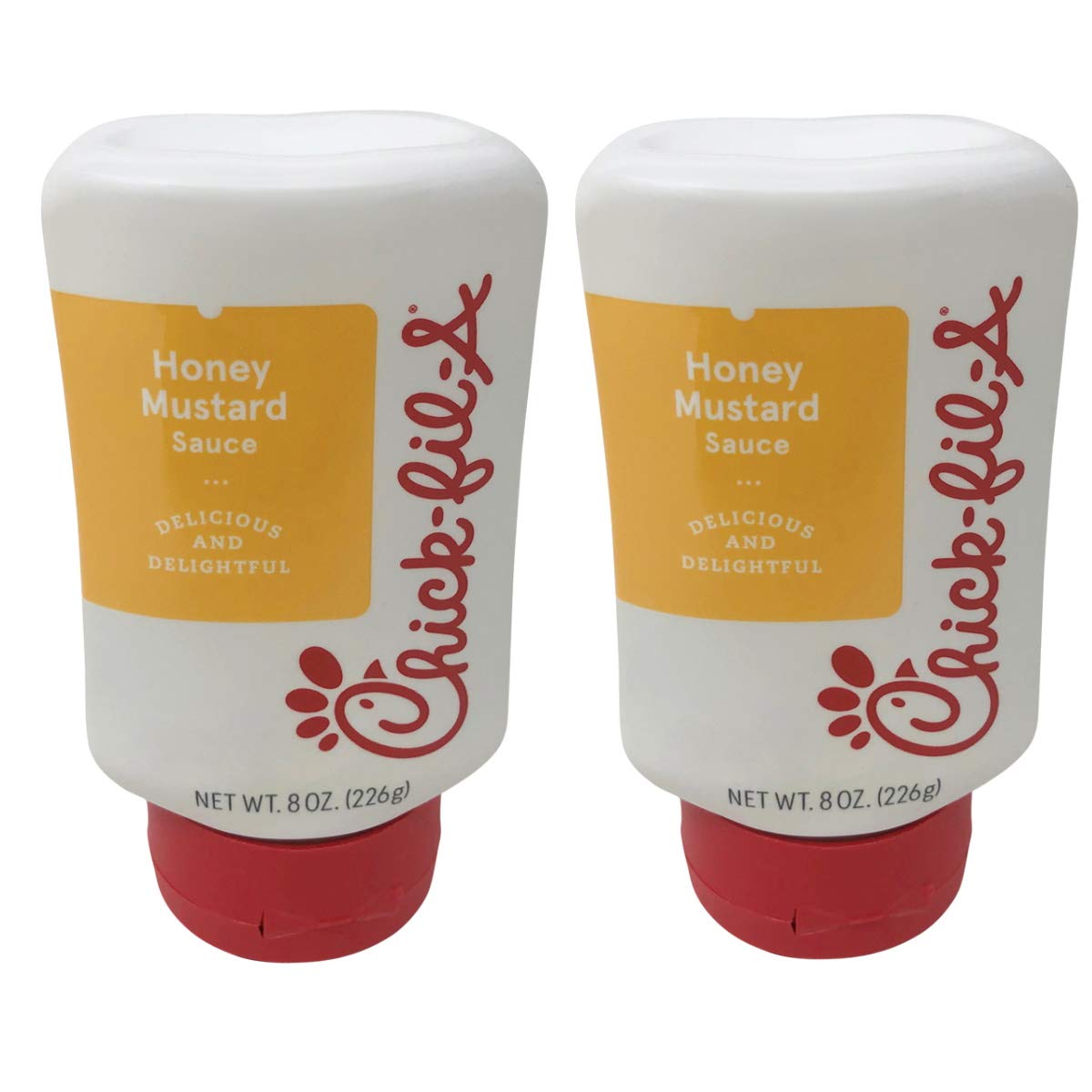 Chick-Fil-A Sauce 8 oz. Squeeze Bottle 2 Pack- Honey Mustard