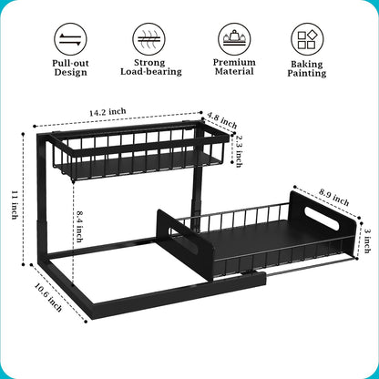 REALINN Under Sink Organizer and Storage