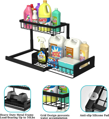 REALINN Under Sink Organizer and Storage